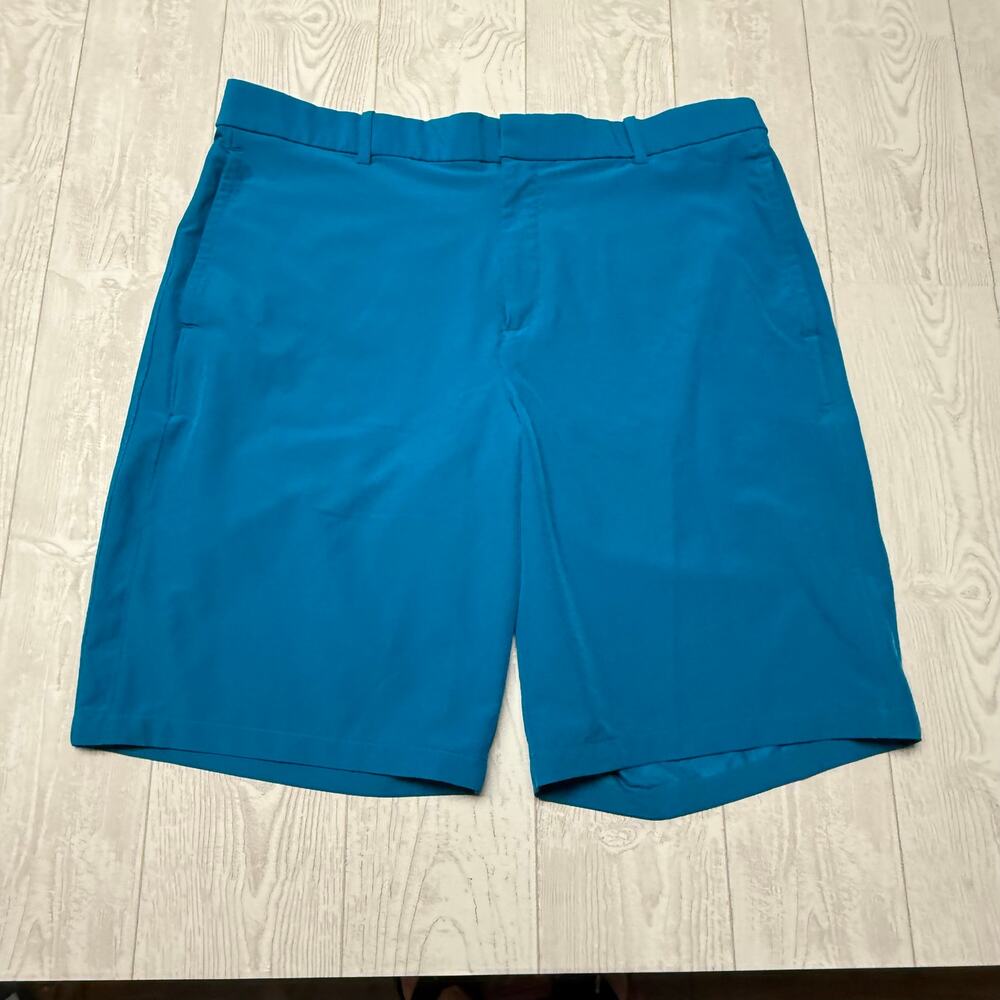 Nike Dri-FIT Golf Shorts Men’s Size 38 Blue Performance Stretch Flat Front